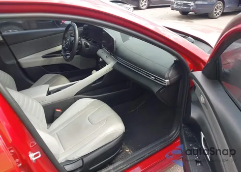 2022 Hyundai Elantra Hybrid Limited z USA, uszkodzony, nr VIN KMHLN4AJ9NU014200